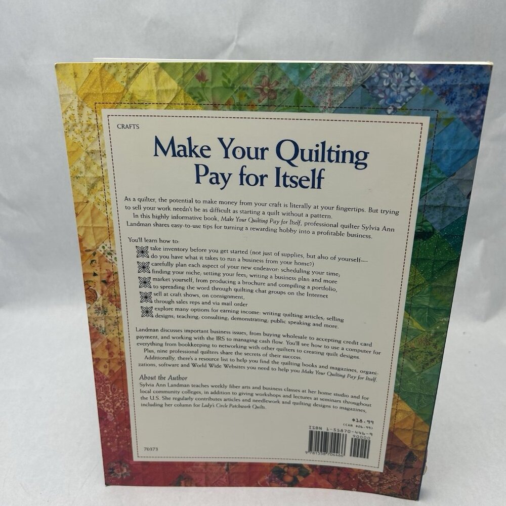 Make Your Quilting Pay for Itself Paperback - Picture 3 of 4